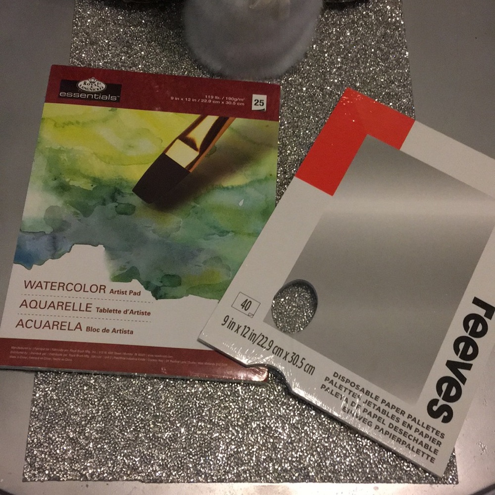 Artists pads, watercolor paper & disposable pad